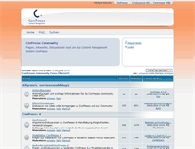 Tablet Screenshot of community.conpresso.de