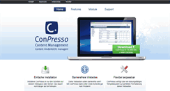 Desktop Screenshot of conpresso.de