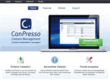 Tablet Screenshot of conpresso.de